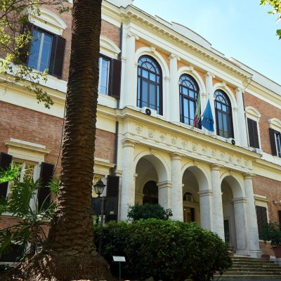 Facciata dell'edificio sede dell'ICPAL