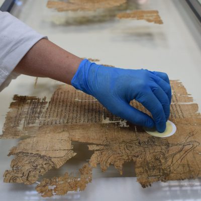 Indagine diagnostica in corso sul Papiro di Artemidoro